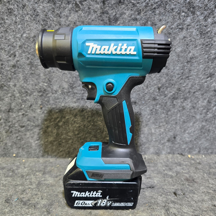 【未使用本体+中古18V 6.0Ahバッテリ・充電器】マキタ(makita) コードレスヒートガン HG181DRG【桶川店】