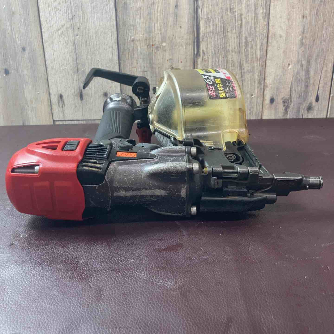 【中古品】 マックス(MAX) 高圧エア釘打ち機 HN-65FW1(アタッチメントV付) 【東大和店】