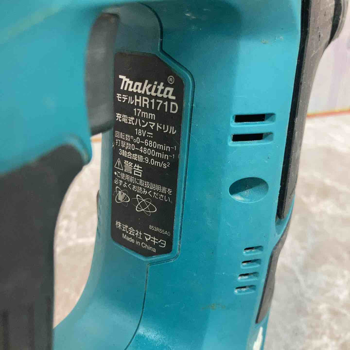 ☆マキタ(makita) コードレスハンマドリル 18V HR171DZ【八潮店】