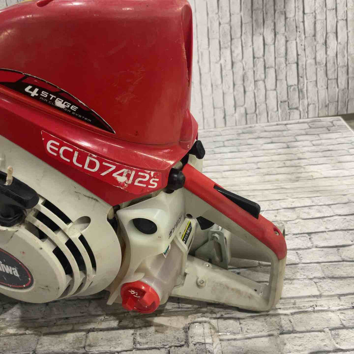 【店頭受取り限定】新ダイワ エンジンカッター 集塵タイプ【ターボクリーン】 ECLD7412S-CD【川口店】