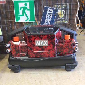 ★マックス(MAX) 高圧専用エアコンプレッサー AK-HH1310E_ジュラシックレッド【町田店】