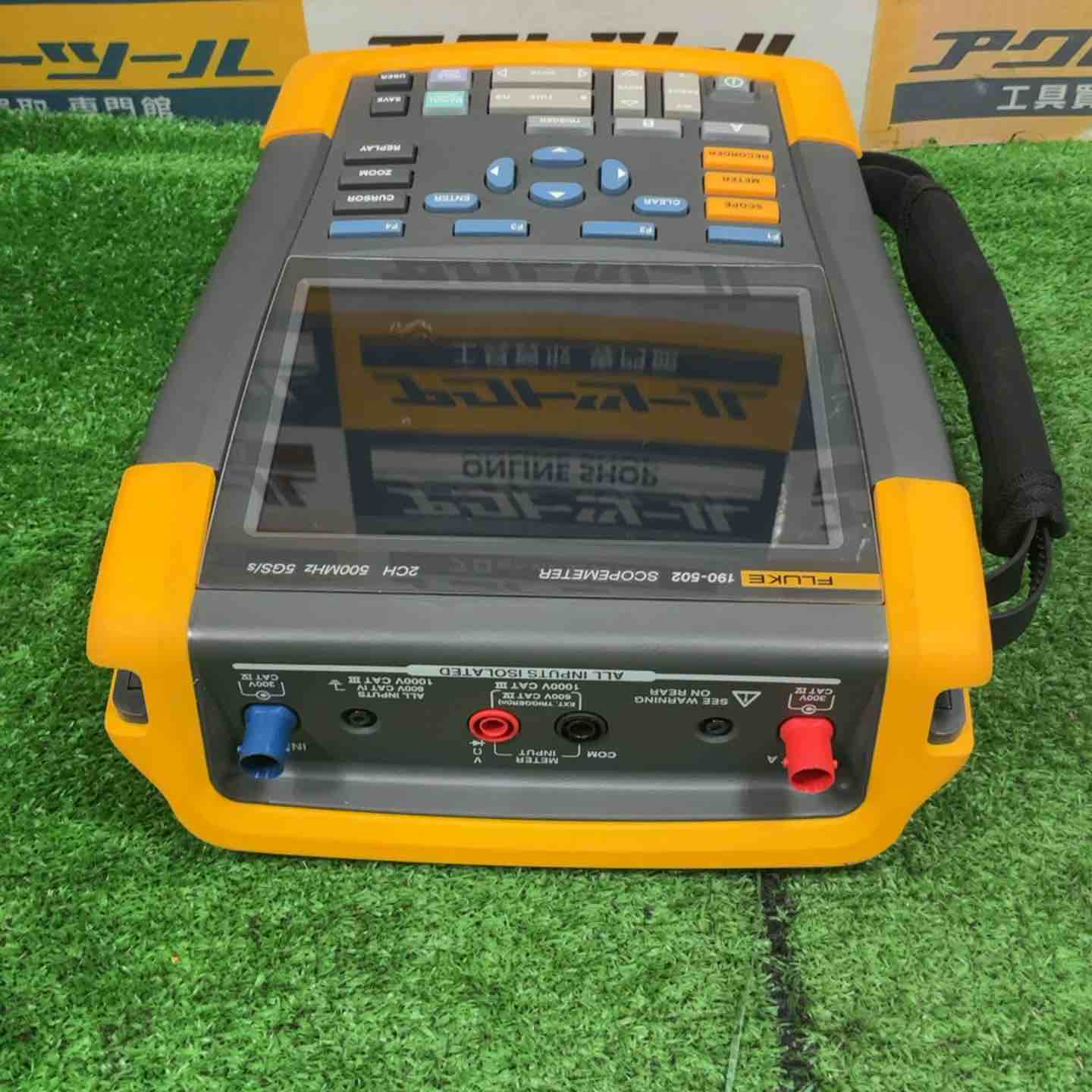 FLUKE フルーク 携帯型オシロスコープ ScopeMeter 190-502 ケースなし