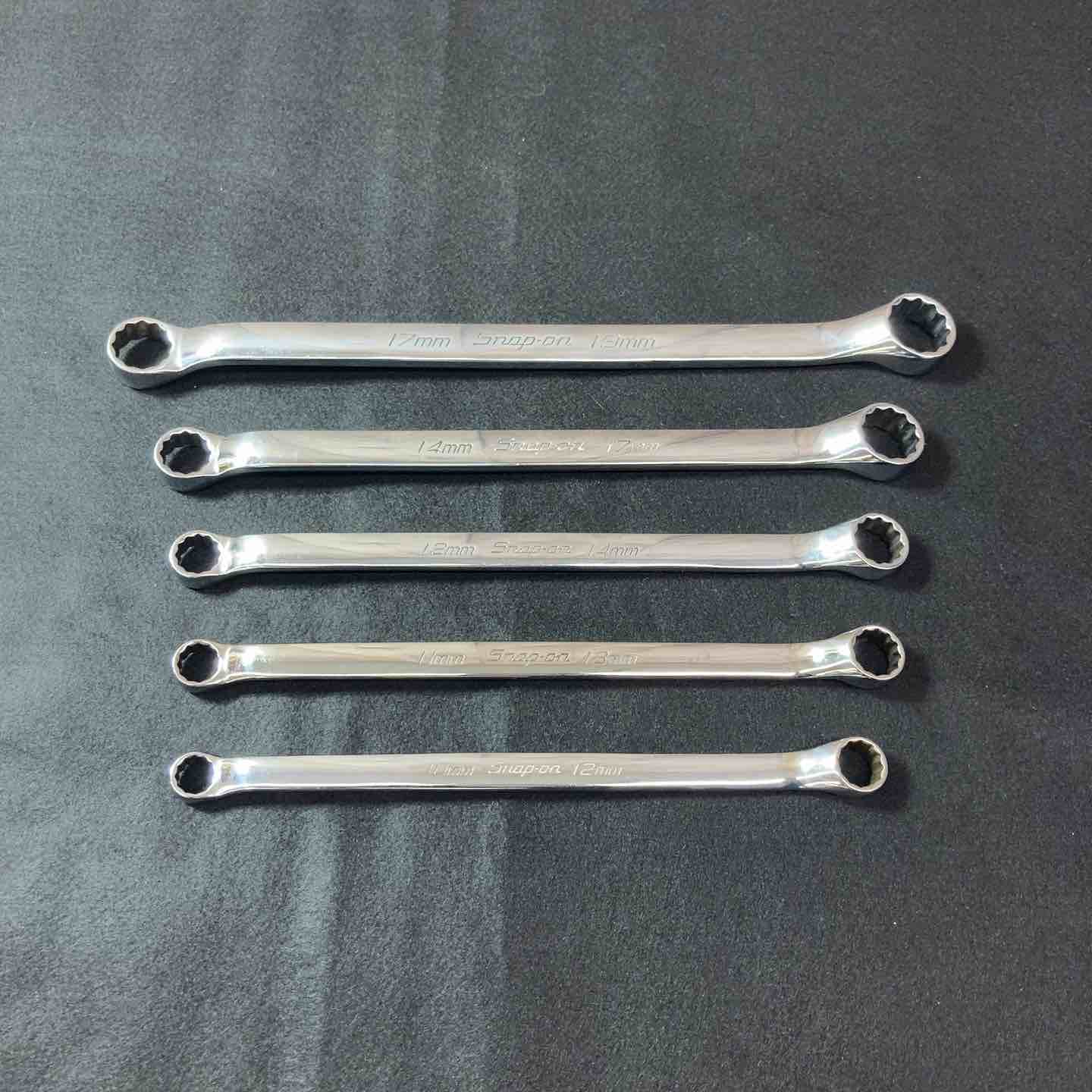 【中古品】 スナップオン(Snap-on) XBM1012 1113A 1214A 1417A 1719A メガネレンチ5本セット 【東大和店】 中古品】 スナップオン(Snap-on) XBM1012 1113A 1214A 1417A 1719A
