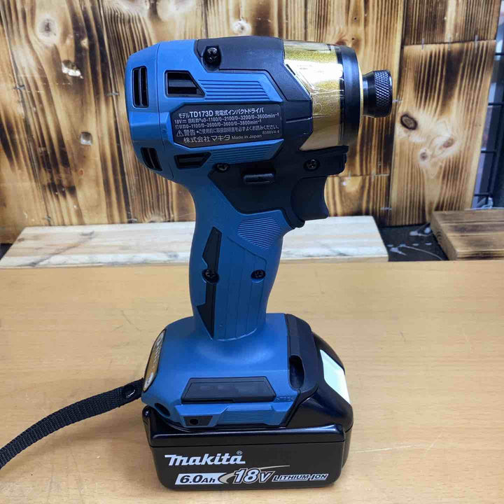 ★マキタ(makita) コードレスインパクトドライバー TD173DGXPB LXT20周年記念限定カラー  プレミアムブルー【越谷店】