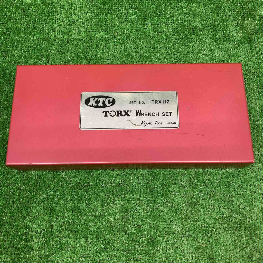 【中古美品】 京都機械工具/KTC 6.3・9.5sq. T・E型トルクスラチェットレンチセット TRX112 【鴻巣店】