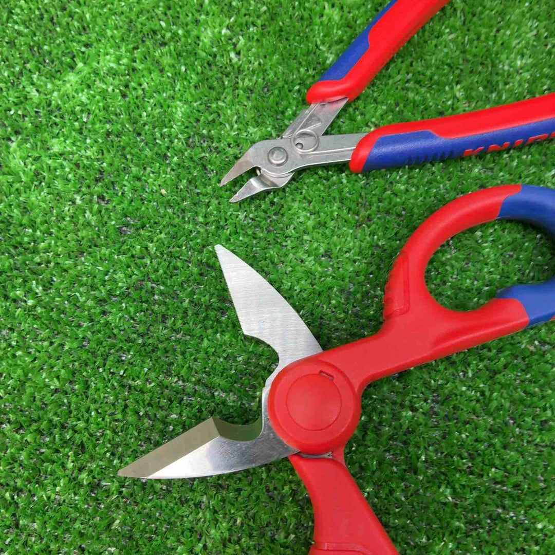 KNIPEX ミニクリッパー 250mm 7101250、ケーブルカッター 9512165、スーパーニッパー 125㎜ 7813125、ケーブルシザース 9505155 計4点セット【藤沢店】
