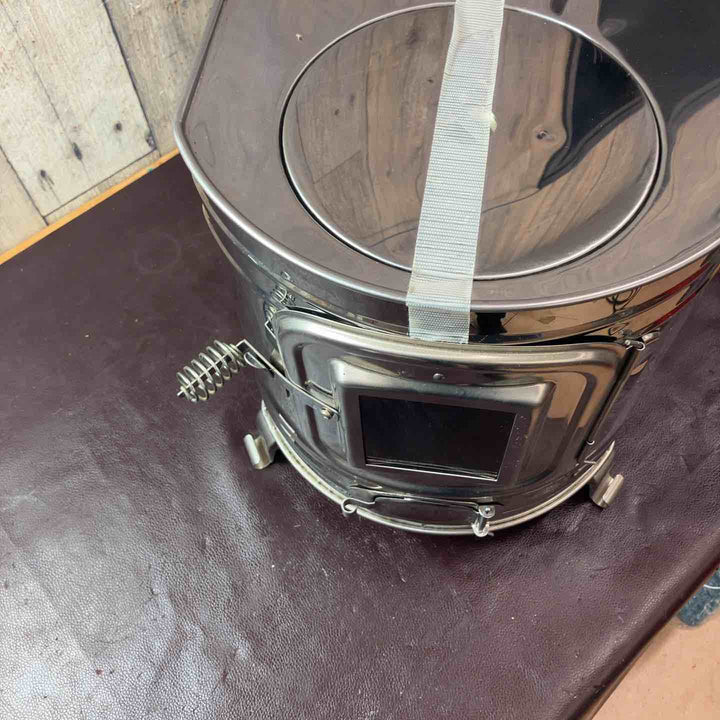 【中古美品】ホンマ製作所 ステンレス時計1型 AS-60(薪ストーブ)※未使用保管品【東大和店】