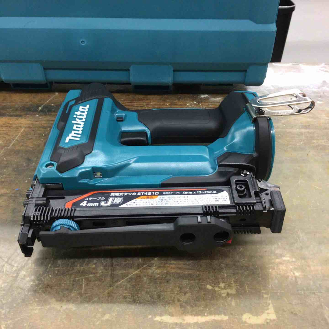★マキタ(makita) コードレスタッカー ST421DZK ※ケースにスレ等有り、説明書欠品【戸田店】
