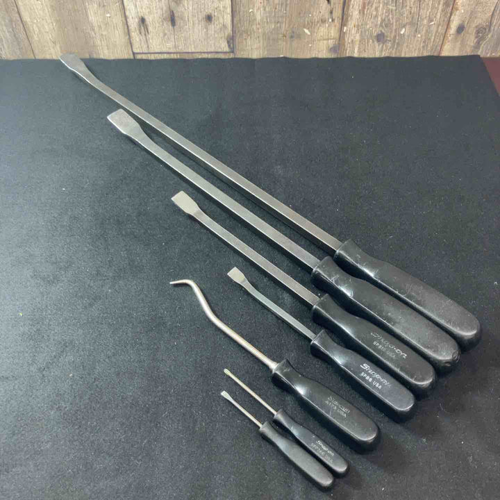 【中古品】 スナップオン(Snap-on) SPB24 プライバー・マイナス・ピッキングツール 旧グリップ 7本セット 【東大和店】