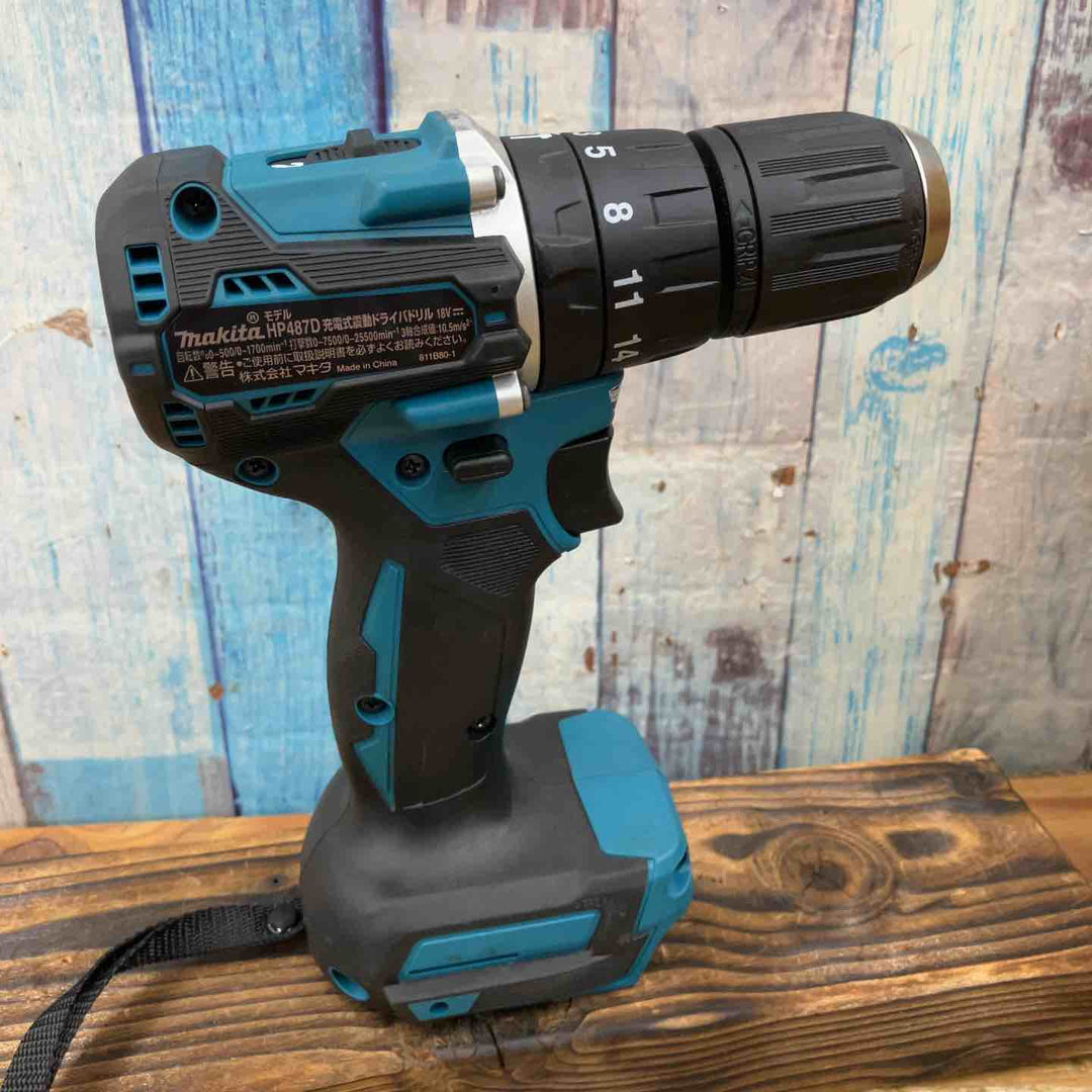 【美品】★マキタ(makita) コードレス振動ドリルドライバー HP487DZ 18V 本体のみ【柏店】