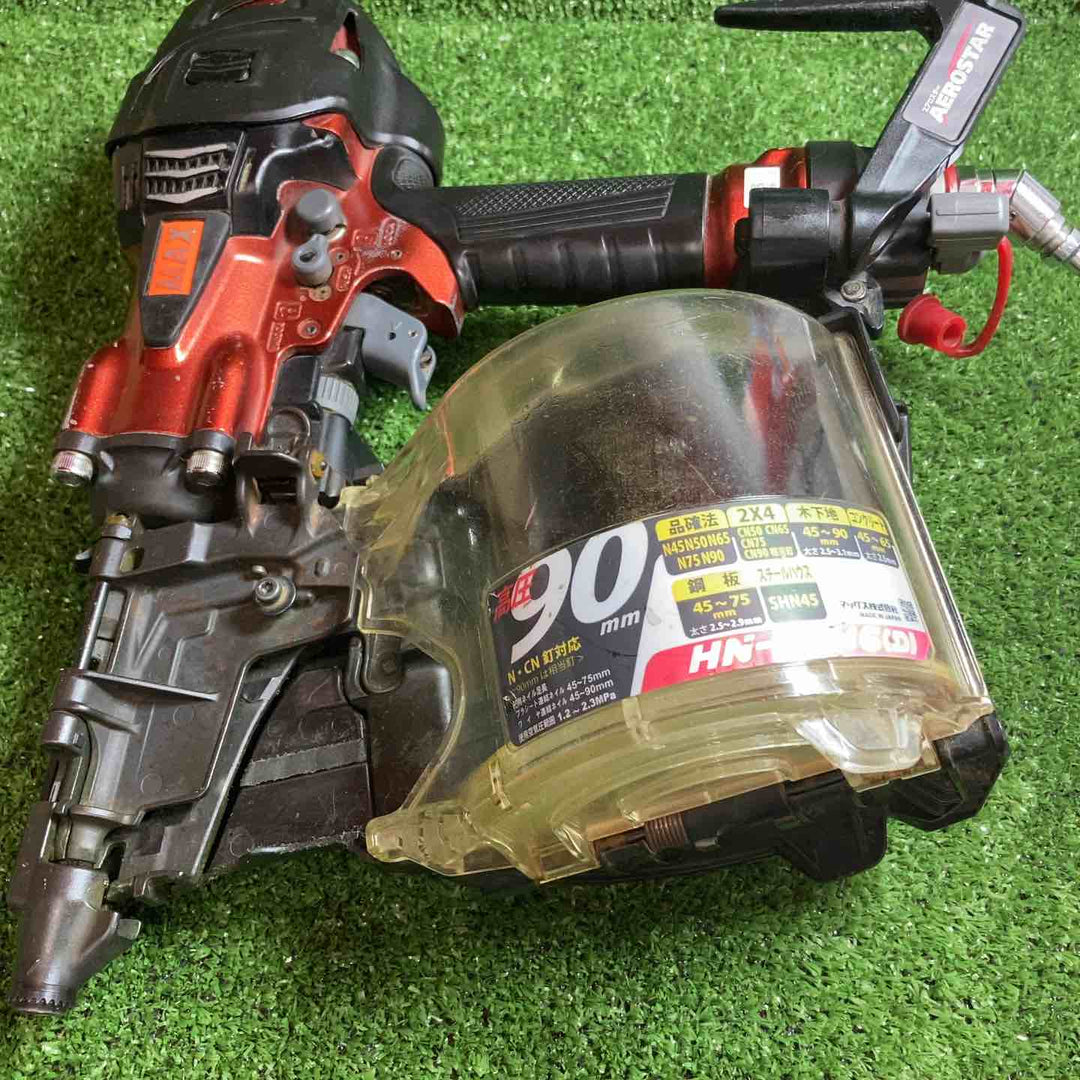 ★マックス(MAX) 高圧エア釘打ち機 HN-90N6(D)-R【川崎店】
