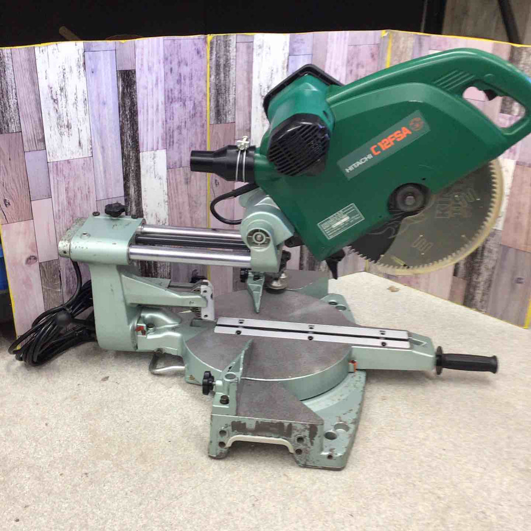 【中古品／店頭受取り限定】◇ハイコーキ(HIKOKI ※旧:日立工機) 卓上スライド丸ノコ C12FSA【八潮店】