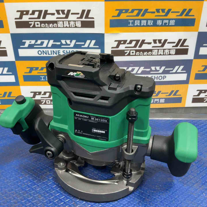 ★ハイコーキ(HIKOKI ※旧:日立工機) コードレスルーター M3612DA(NN)【草加店】