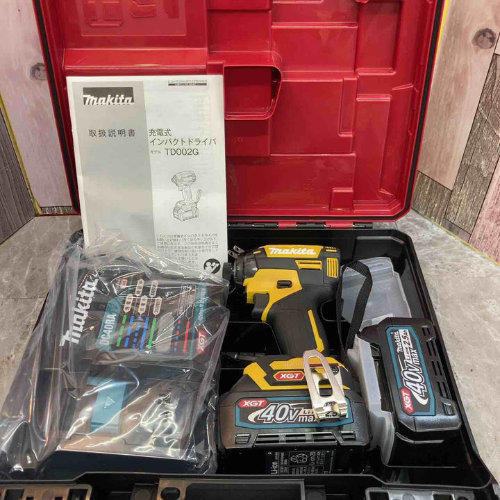 ★マキタ(makita) コードレスインパクトドライバー TD002GDXFY【八潮店】