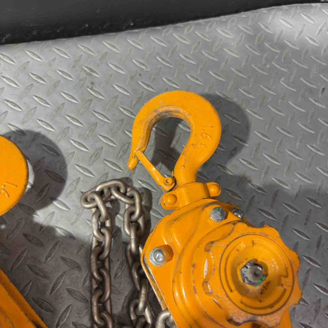 中古  KITO キトー LEVER BLOCK レバーブロック 1.6t LB016 4台セット 【草加店】