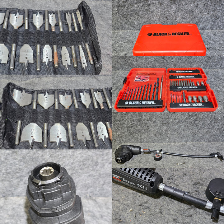 【美品※付属のバッテリは使用不可※】BLACK＆DECKER(ブラックアンドデッカー) ケース・工具コンボキッド BDCDMT1206KITC+その他【桶川店】