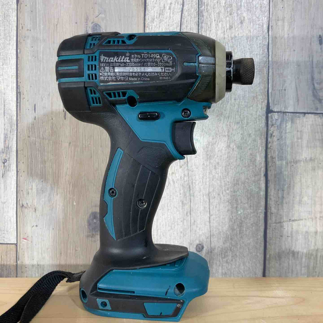 ★マキタ(makita) 18Vコードレスインパクトドライバー TD149DZ 本体のみ【戸田店】