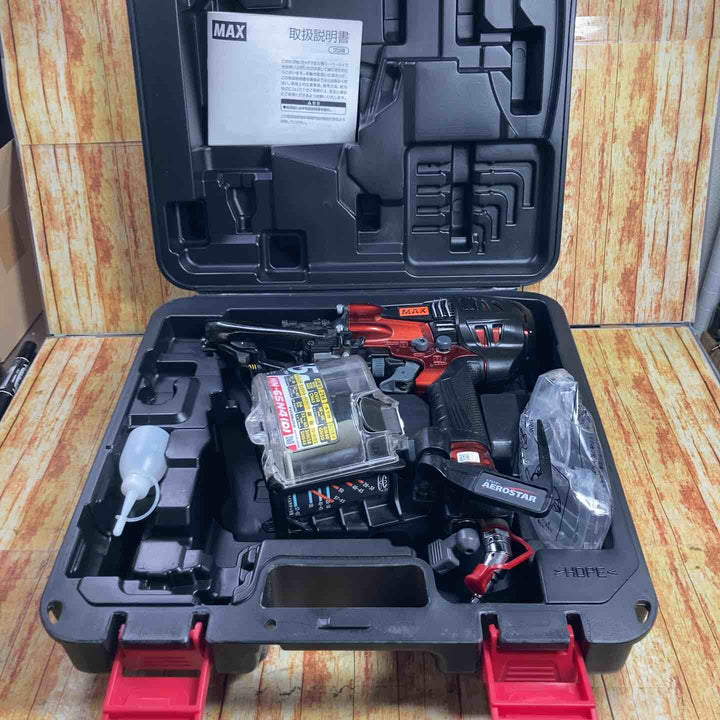 ★マックス(MAX) 高圧エア釘打ち機  HN-65N4(D)-R【川崎店】