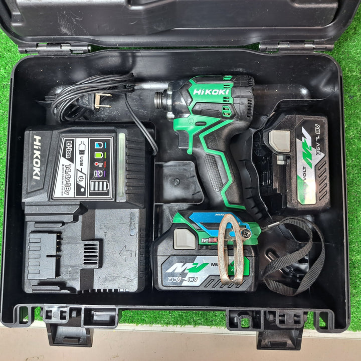★ハイコーキ(HIKOKI ※旧:日立工機) コードレスインパクトドライバー WH36DC(2XP)【岩槻店】