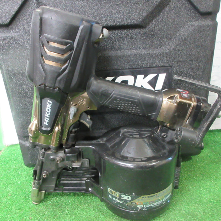 ★ハイコーキ(HIKOKI ※旧:日立工機) 高圧エア釘打ち機 NV90HR2(S)【町田店】