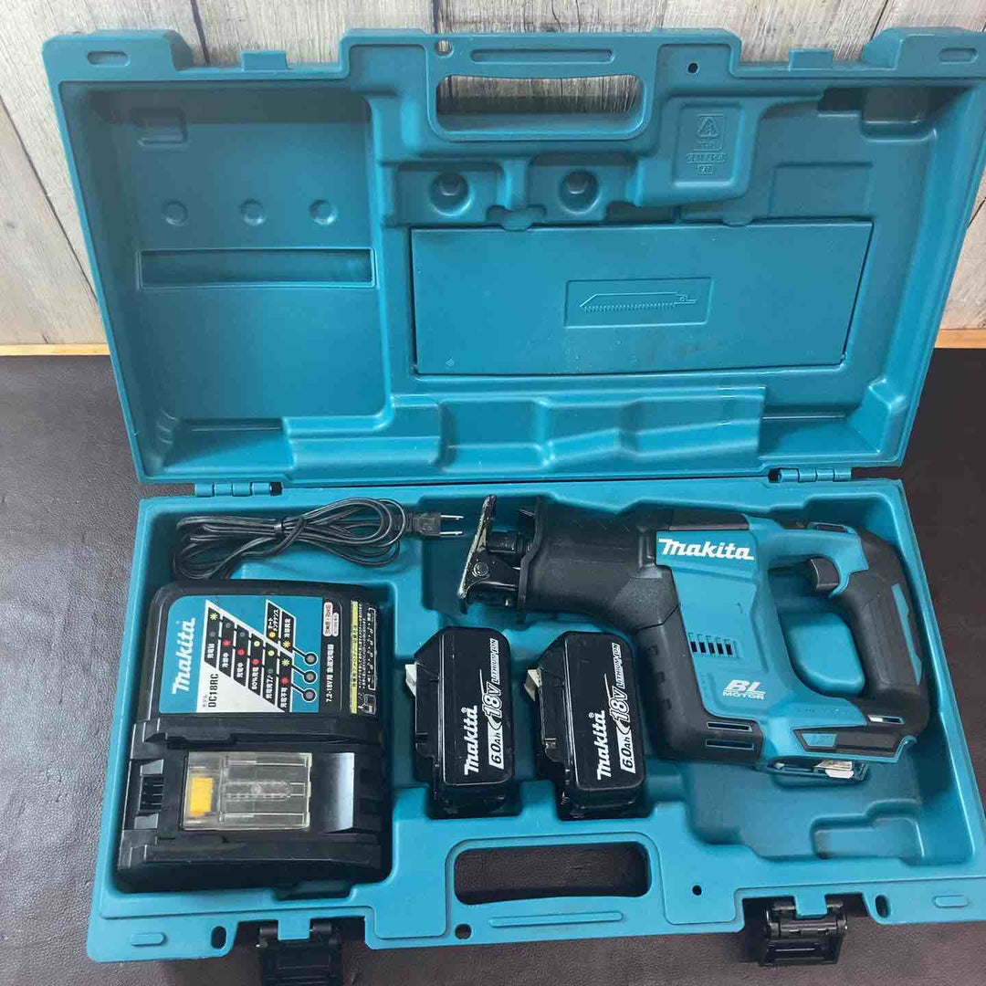 【中古品】マキタ(makita) コードレスレシプロソー JR188DRGX 18V フルセット品(充電器代替え品)【東大和店】
