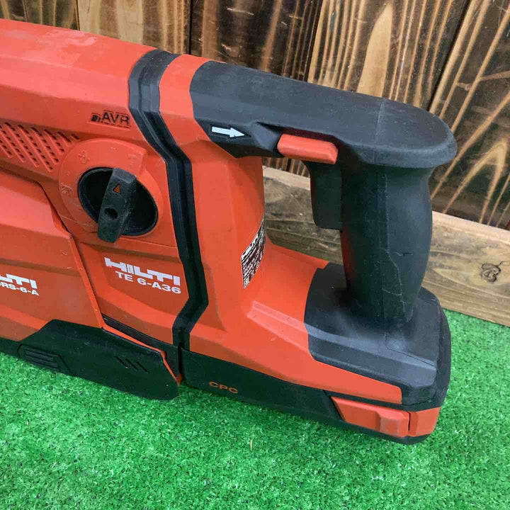 ★ヒルティHILTI) コードレスハンマドリル TE6-A36　集塵システム、バッテリー×1個付き　【桶川店】