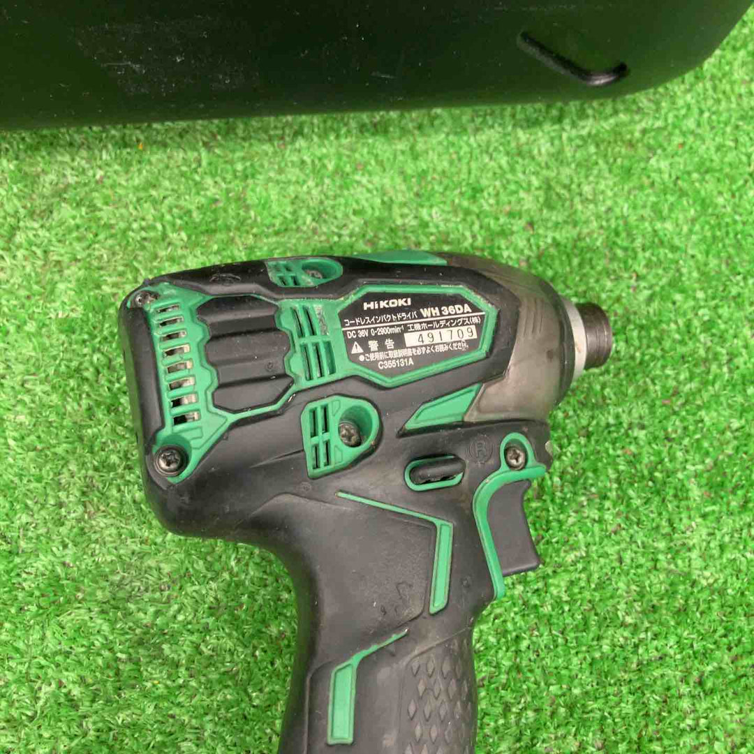 ★ハイコーキ(HIKOKI ※旧:日立工機) コードレスインパクトドライバー WH36DA(2XP)【桶川店】