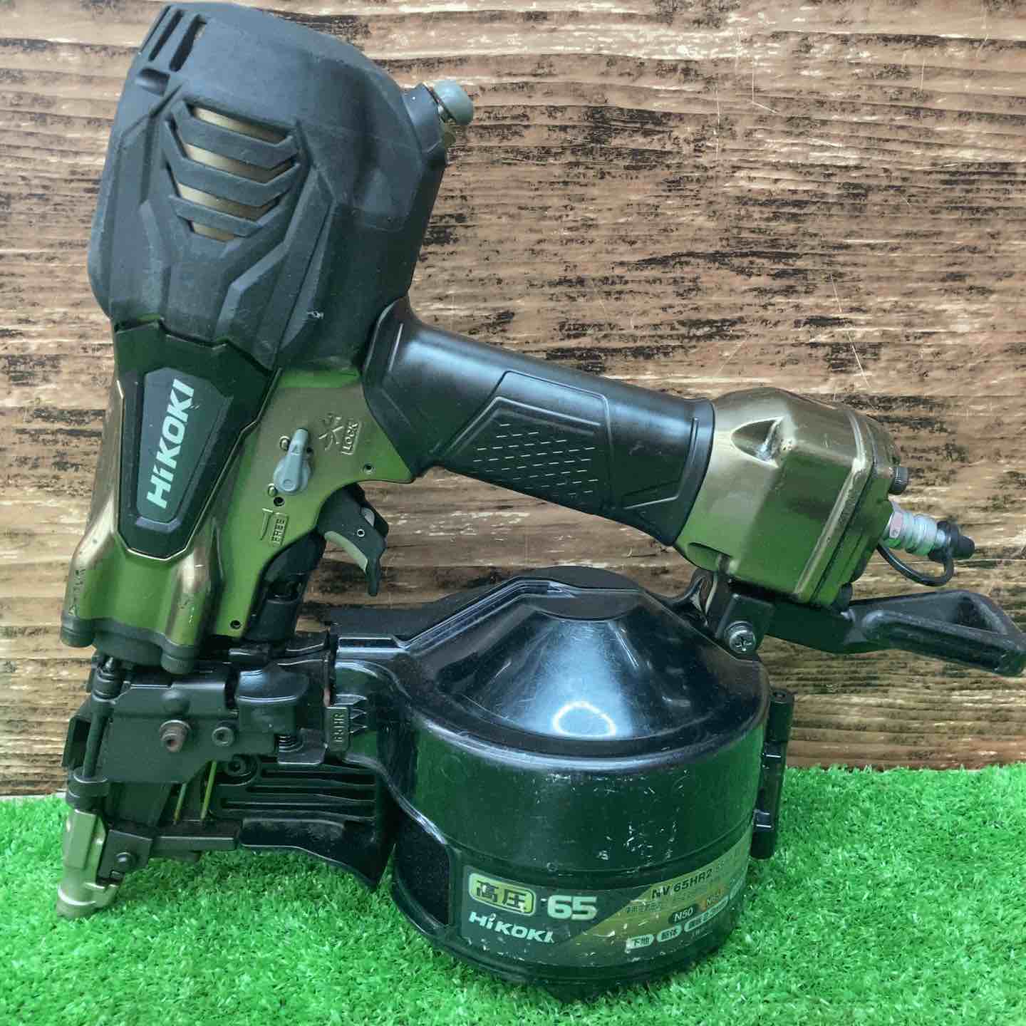 ☆ハイコーキ(HIKOKI ※旧:日立工機) 高圧エア釘打ち機 NV65HR2(N