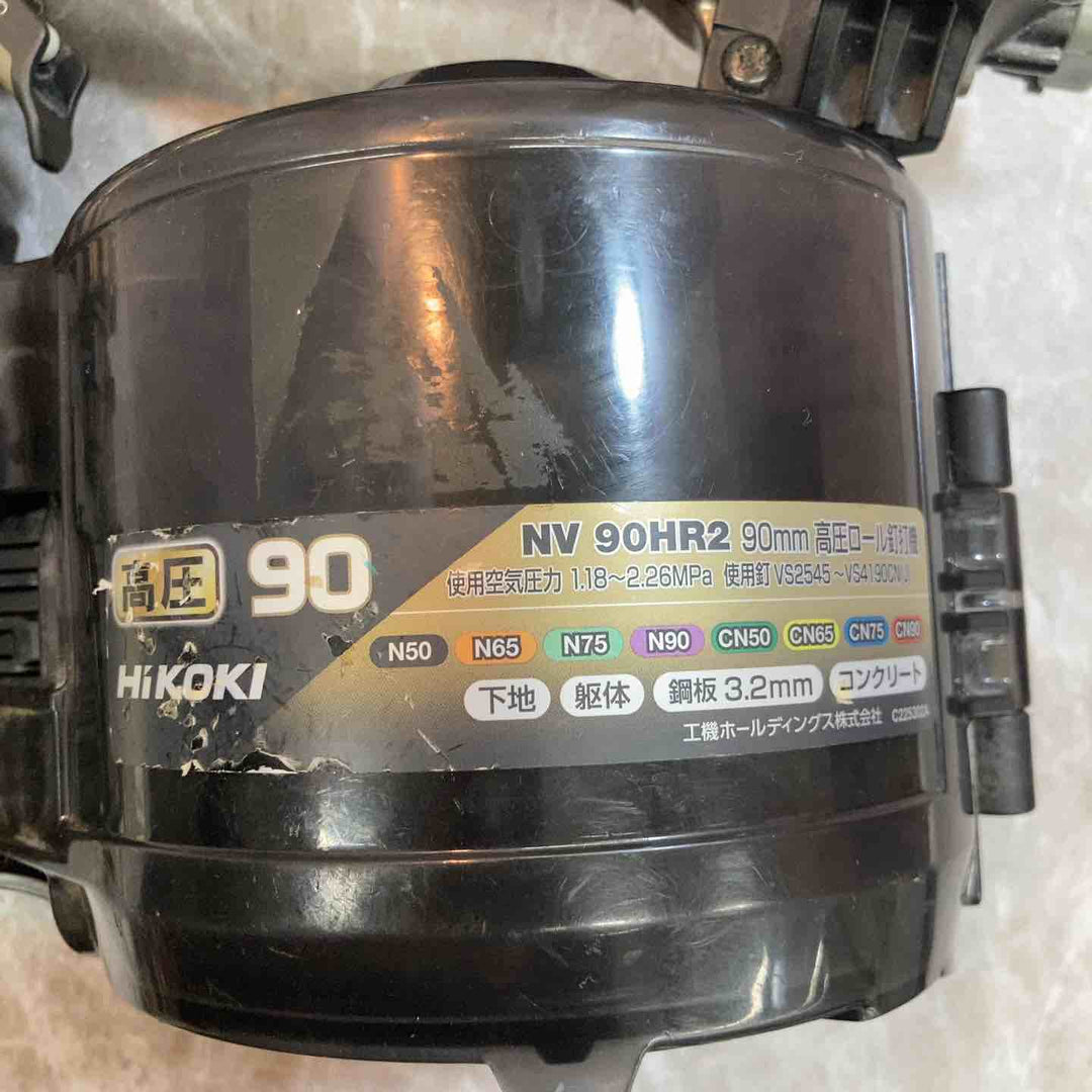 ★ハイコーキ(HIKOKI ※旧:日立工機) 高圧エア釘打ち機 NV90HR2(S)【八潮店】