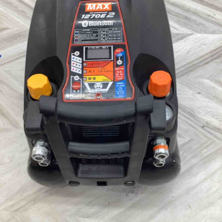 ★マックス(MAX) エアコンプレッサー AK-HL1270E2_ブラック【越谷店】
