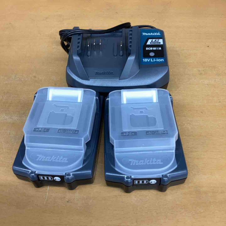 makita(マキタ)　リチウムイオンバッテリー18V2.0Ah　BLB182x2個　専用充電器　DCB18WA　セット【越谷店】