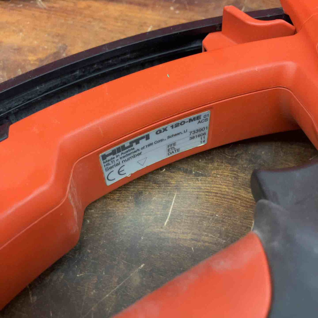 ◇ヒルティ(HILTI) ガス式鋲打機 GX120-ME 電気・機械設備用【戸田店】