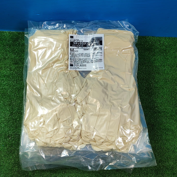 オカモトラテックスディスポNEO　Mサイズ(1袋100枚入り)5個セット【岩槻店】