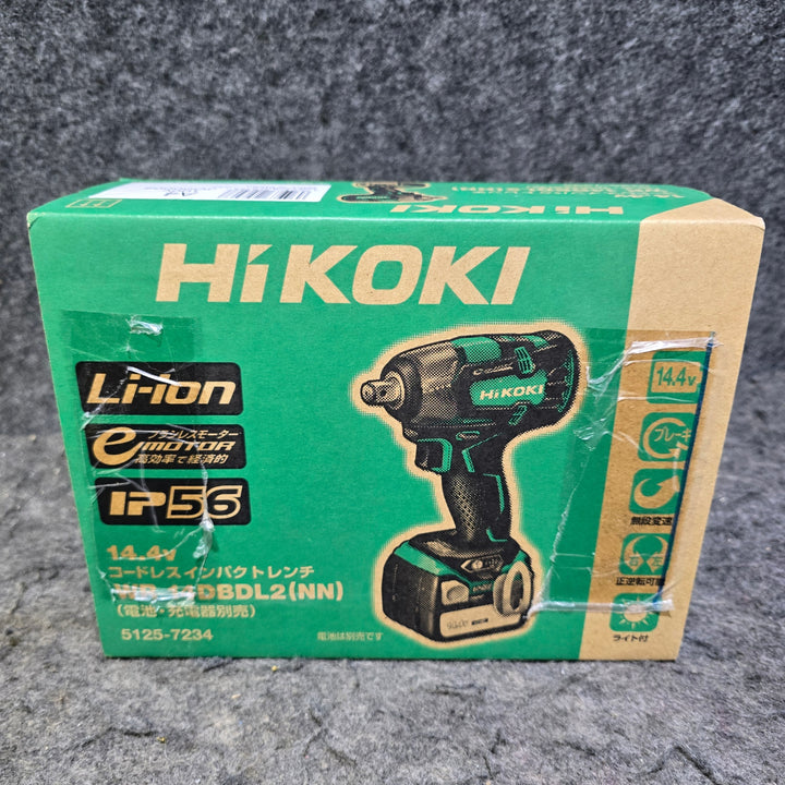 【未使用品】ハイコーキ(HIKOKI ※旧:日立工機) コードレスインパクトレンチ WR14DBDL2(NN)【桶川店】