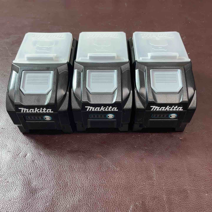 【未使用品(店頭展示品)】 マキタ(makita) リチウムイオンバッテリー 40Vmax/5.0Ah BL4050F 3点まとめ 【東大和店】