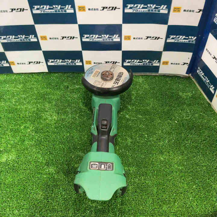 HiKOKI(旧日立工機) 18V コードレスディスクグラインダ 充電式 ブレーキ付き 砥石径100mm パドルスイッチ 蓄電池、充電器、ケース別売り 本体のみ G18DBBAL(NN)(L)【草加店】