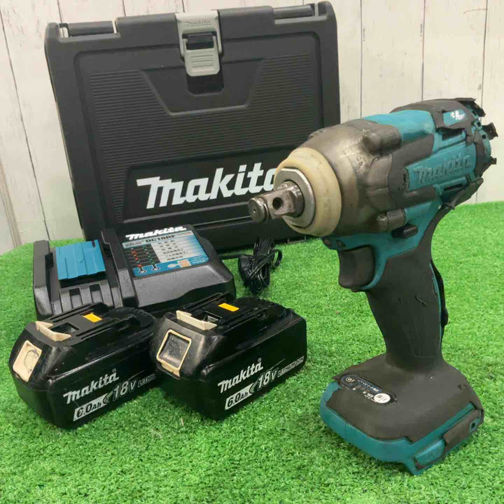 ★マキタ(makita) コードレスインパクトレンチ TW285DRGX 18V フルセット 動作確認済【川口店】