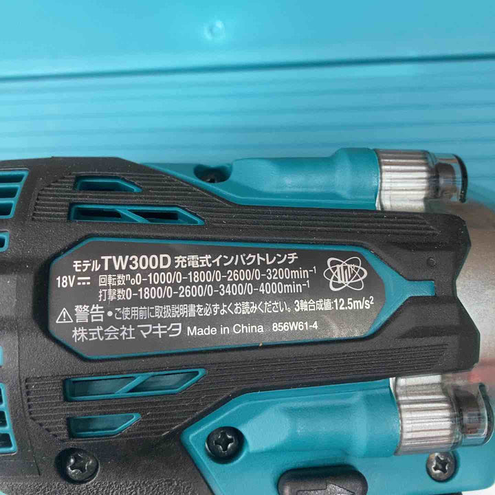 【未使用品(店頭展示品)】マキタ(makita) コードレスインパクトレンチ TW300DRGX 【川越店】