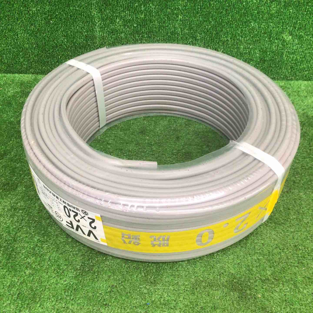 【未使用品】 協和 VVFケーブル 2芯×2.0mm(他メーカー) 【鴻巣店】