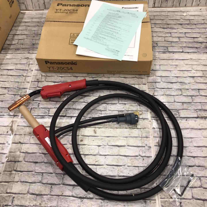 ◇パナソニック(Panasonic) 半自動溶接用トーチ CO2トーチ YT-20CS4 3m 純正品【川越店】