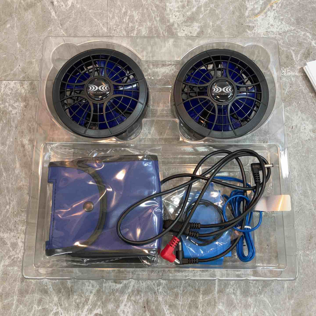 ◇空調服 自重堂 POWER FAN スターターキット ファン＋バッテリーセット SKSP01J【八潮店】