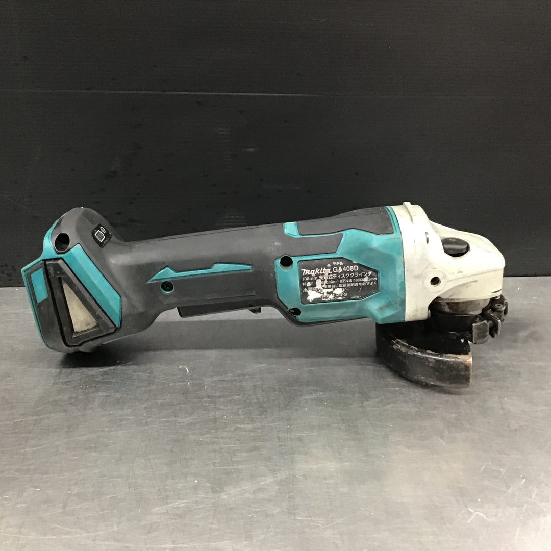 ★マキタ(makita) 100mmコードレスディスクグラインダ GA408DZ【戸田店】