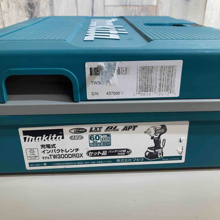 ★マキタ(makita) コードレスインパクトレンチ TW300DRGX【戸田店】