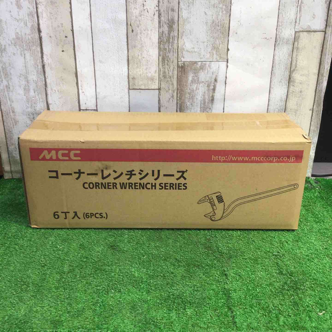 ◇MCC コーナーレンチアルミAD450mm CWALAD45 6個入【町田店】