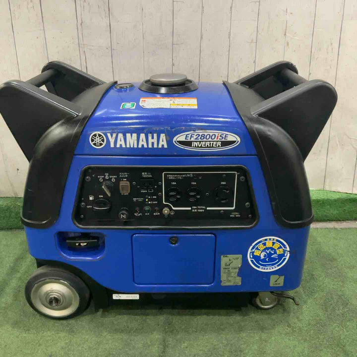 【店頭受取り限定】★アースパワー(Earth POWER※旧:ヤマハ) インバーター発電機 EF2800ISE EF2800iSE 動作確認済【川口店】