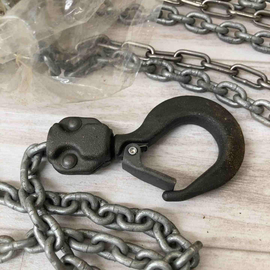 【未使用品/長期保管】象印 チェーンブロック ホイストマン HM-25 ZHM-K2525 定格荷重250kg 揚程2.5m【柏店】