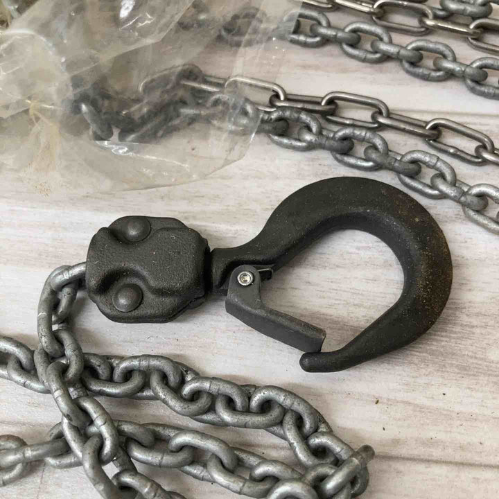 【未使用品/長期保管】象印 チェーンブロック ホイストマン HM-25 ZHM-K2525 定格荷重250kg 揚程2.5m【柏店】