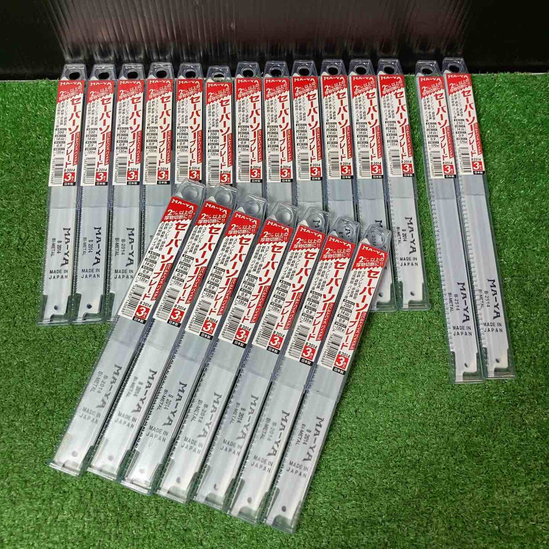 【未使用品(未開封)】MA-YA　レシプロソー替刃3枚入り×100　合計300枚セット　【岩槻店】