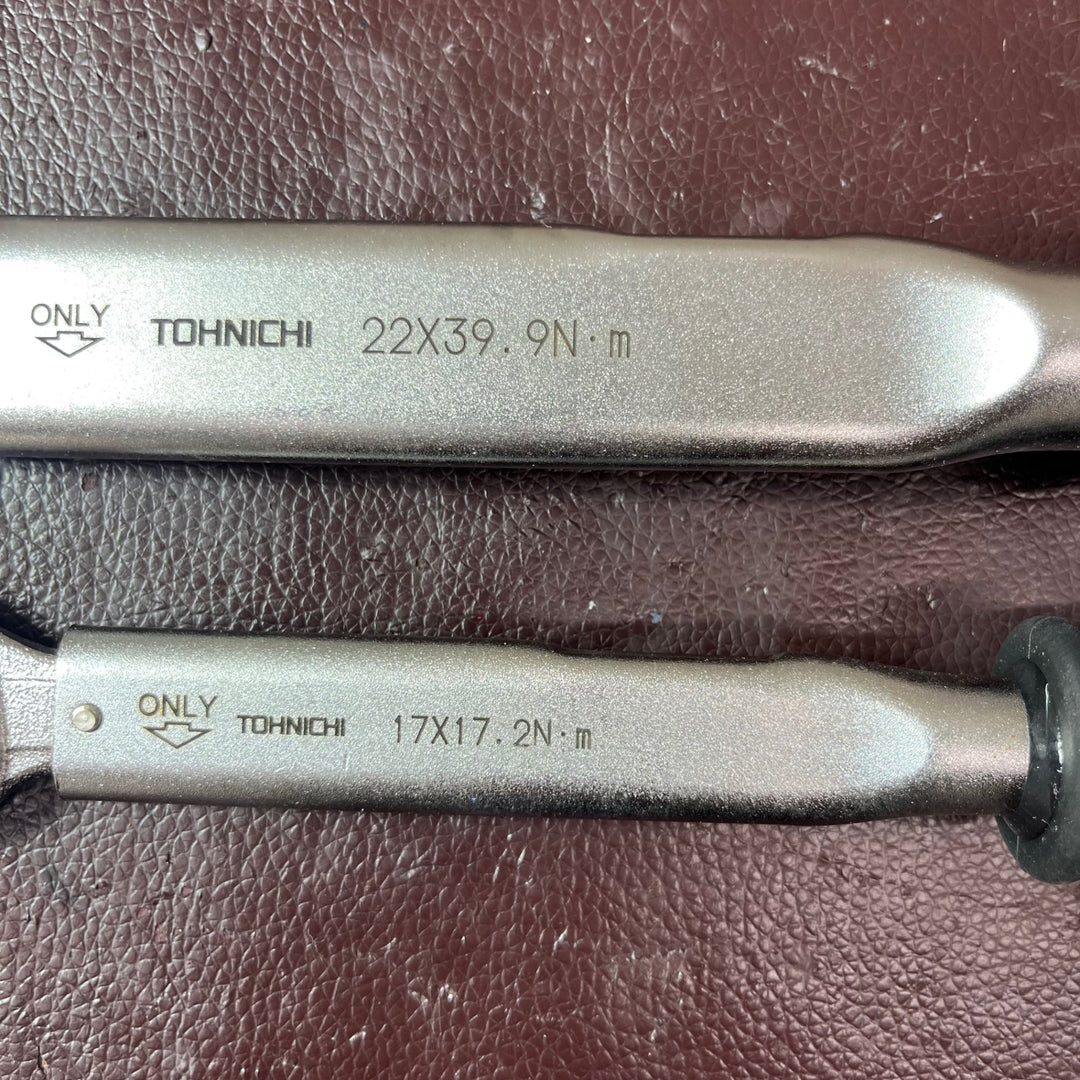 【中古美品】TOHNICHI 東日製作所 トルクレンチ 17×17.2Nm / 22×39.9Nm 2本セット【東大和店】
