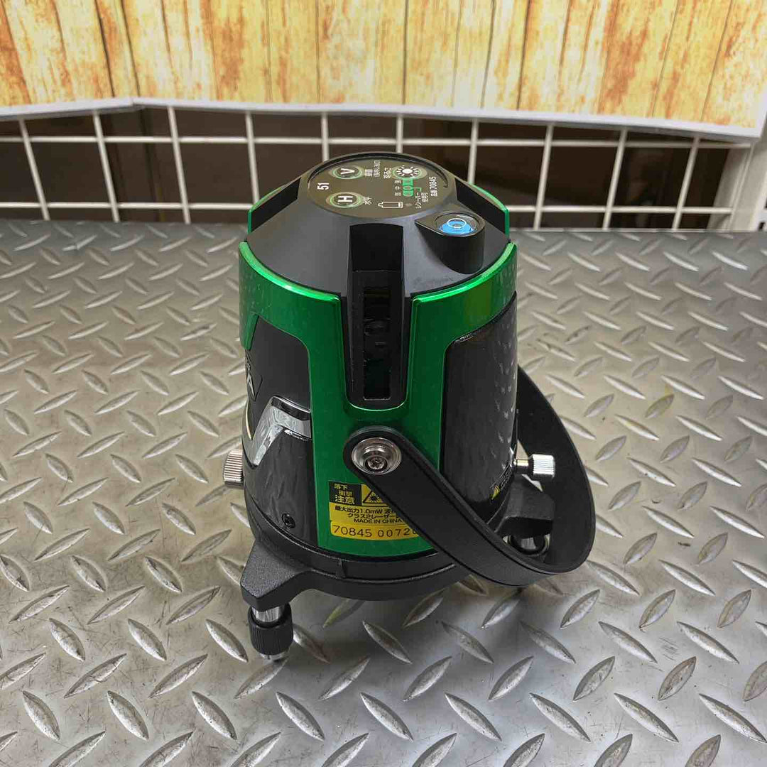 シンワ測定(Shinwa Sokutei) グリーンレーザー墨出し器 LASER ROBO LEXIA 70845【川崎店】